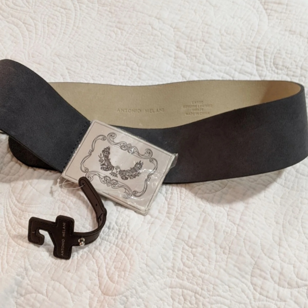 Antonio Melanie Belt Oversized Buckle